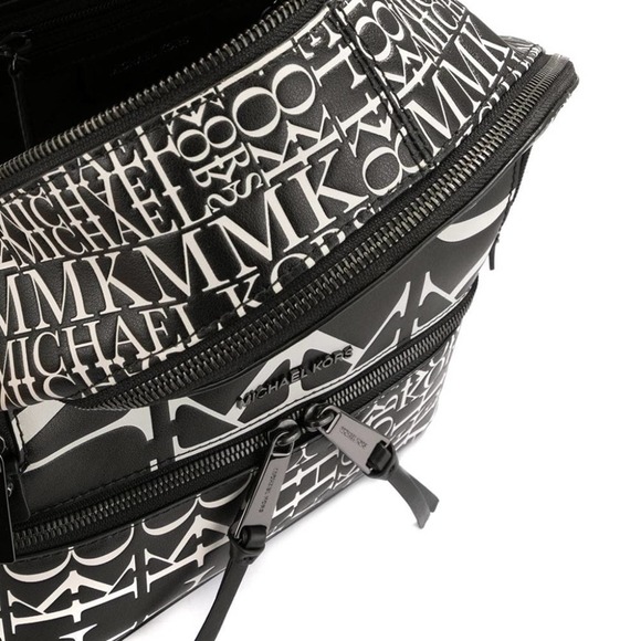 Michael Kors Newsprint Rhea Backpack - Picture 4 of 5